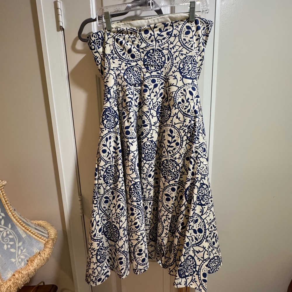Tabitha Cream Cotton Dress